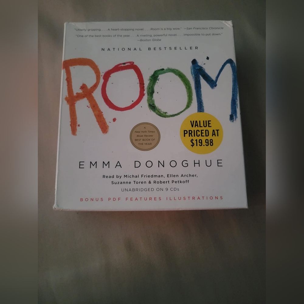 Colorful 'Room' Book by Emma Donoghue